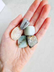 Amazonite tumble stone