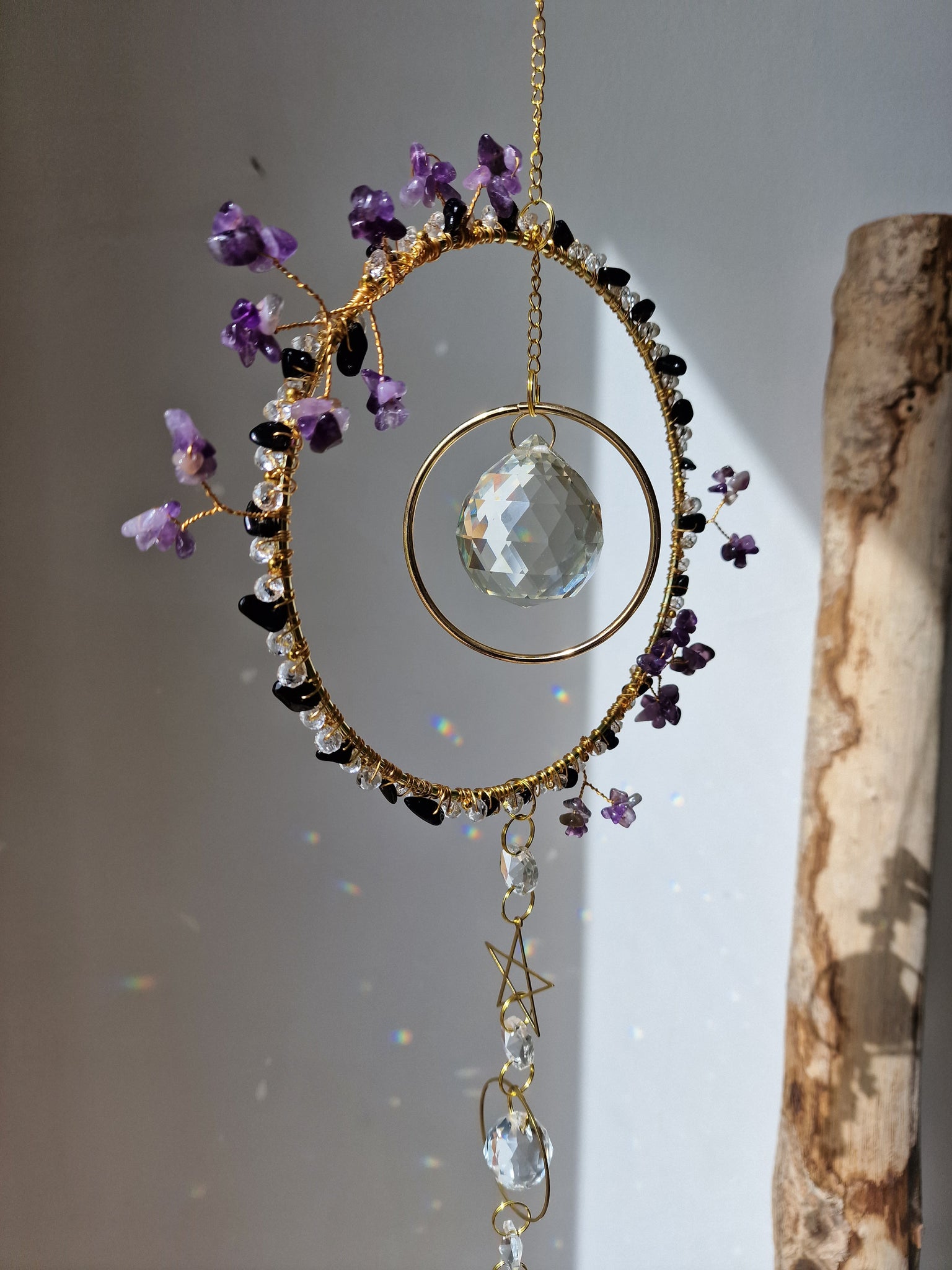 Crystal flower suncatcher DIY kit – Vanir Creations