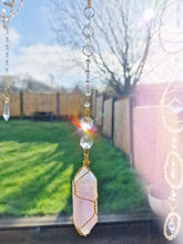 Load image into Gallery viewer, Patreon - crystal point Suncatcher DIY KIT
