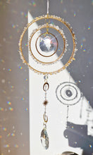 Load image into Gallery viewer, Crystal suncatcher clear quartz and citrine
