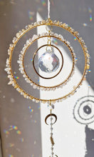 Load image into Gallery viewer, Crystal suncatcher clear quartz and citrine