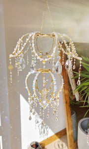 Lotus flower crystal suncatcher - Lehabah