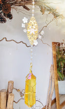 Load image into Gallery viewer, NEW suncatcher with golden aura quartz