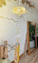 Load image into Gallery viewer, NEW suncatcher with golden aura quartz