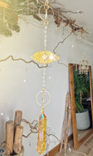 Load image into Gallery viewer, NEW suncatcher with golden aura quartz