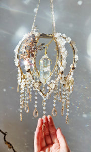 New flower crystal suncatcher - Lucy