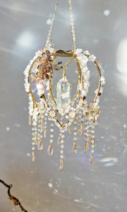 New flower crystal suncatcher - Lucy