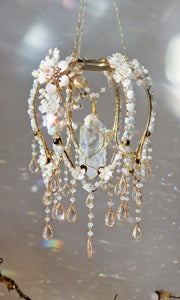 New flower crystal suncatcher - Peter