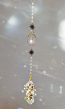 Load image into Gallery viewer, NEW suncatcher with aura quartz