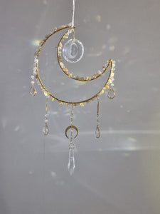 New - Moon suncatcher citrine