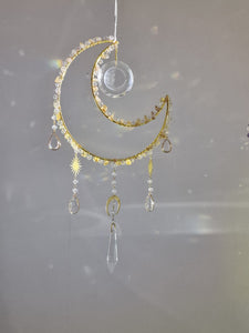 New - Moon suncatcher citrine