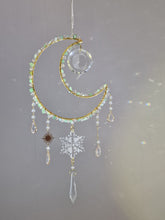 Load image into Gallery viewer, New - Moon suncatcher aventurine