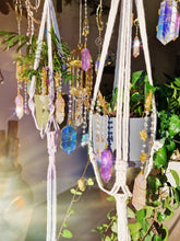 Load image into Gallery viewer, NEW suncatcher wand rose aura quartz