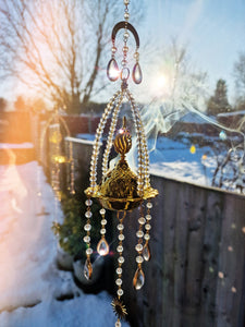 Incense Suncatcher DIY kit and tutorial - Serenity