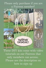 Load image into Gallery viewer, Patreon Hilal crescent moon Suncatcher tutorial