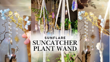 Load image into Gallery viewer, Suncatcher Plant Wands DIY Kit – Crystal Beaded Garden Decor - Sun flare