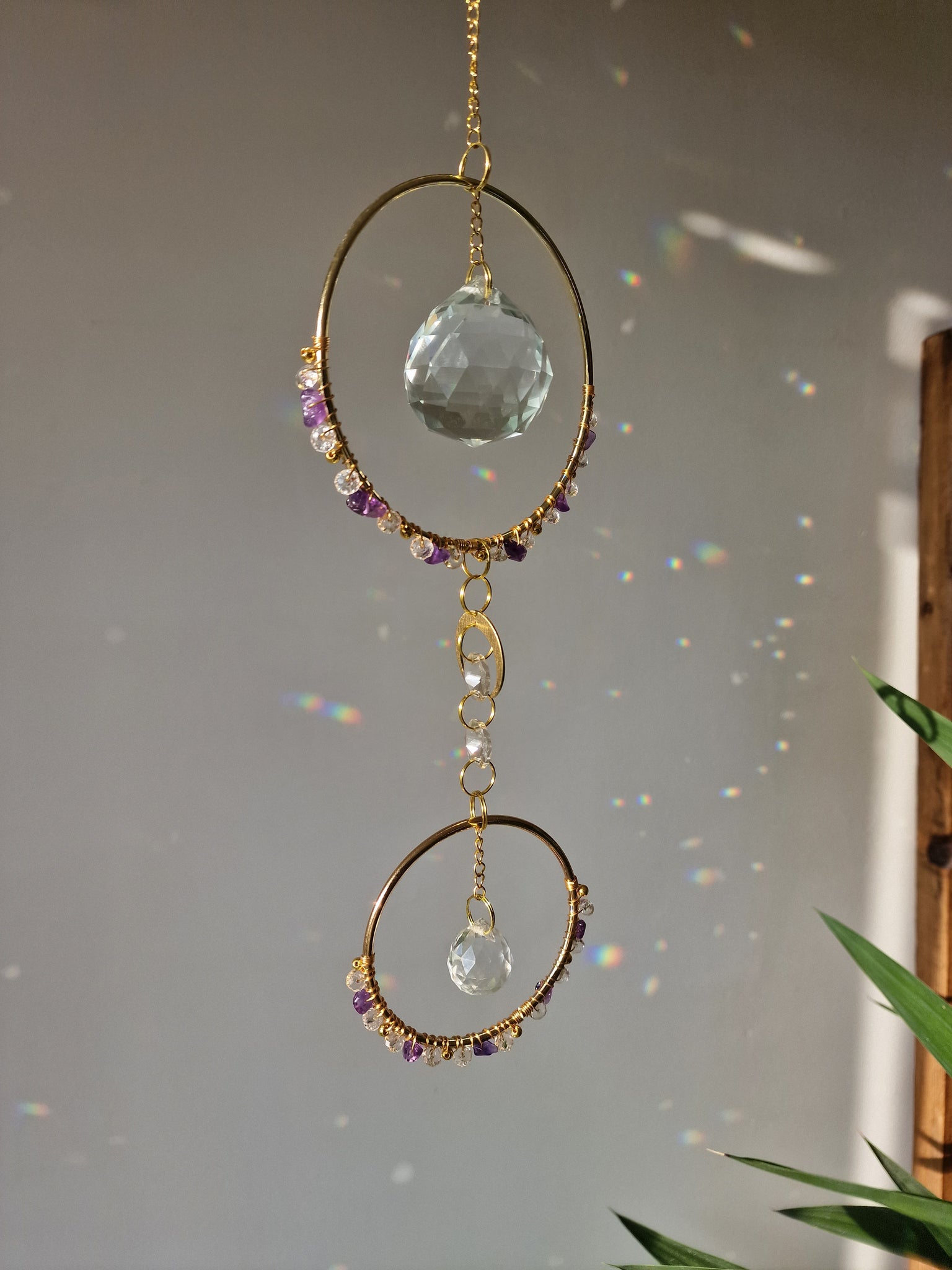 Beaded Suncatcher Mobile DIY